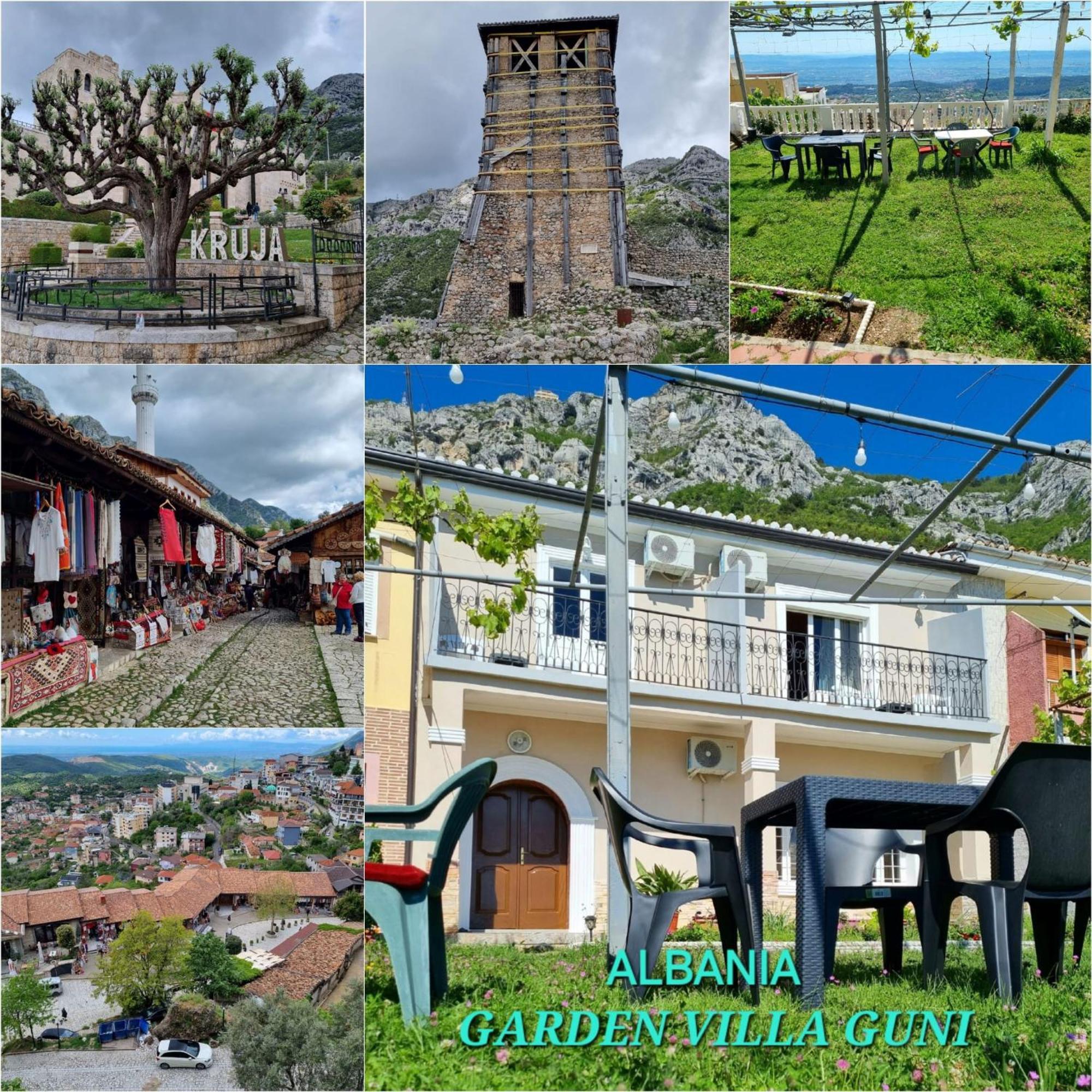Garden Villa Guni Krujë Dış mekan fotoğraf